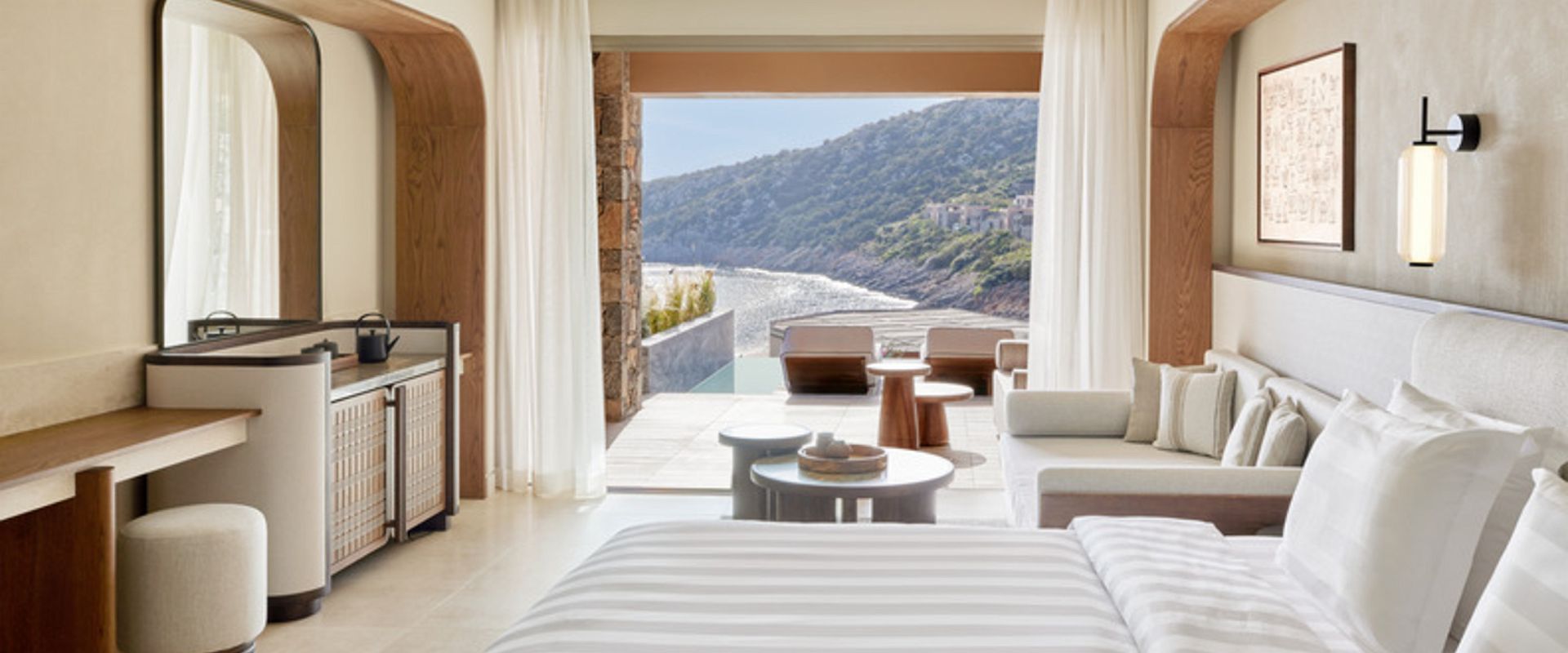 daios cove   junior suite sea view with pool   cretegrece