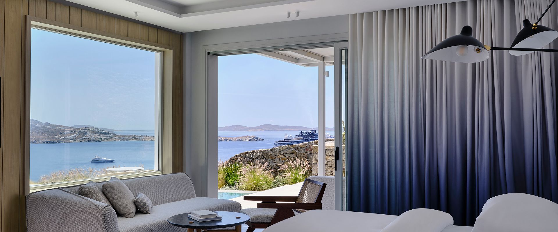 deos mykonos   omicron residence   grece 