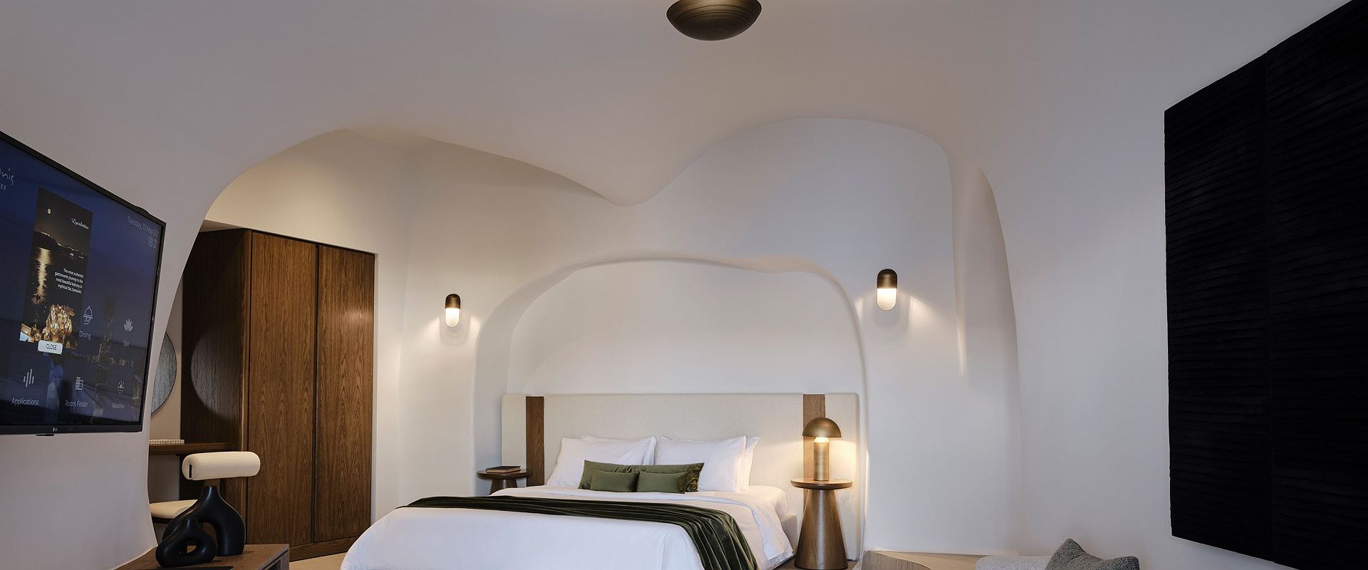   andronis luxruy suite   deluxe suite with indoor jacuzzi  grece