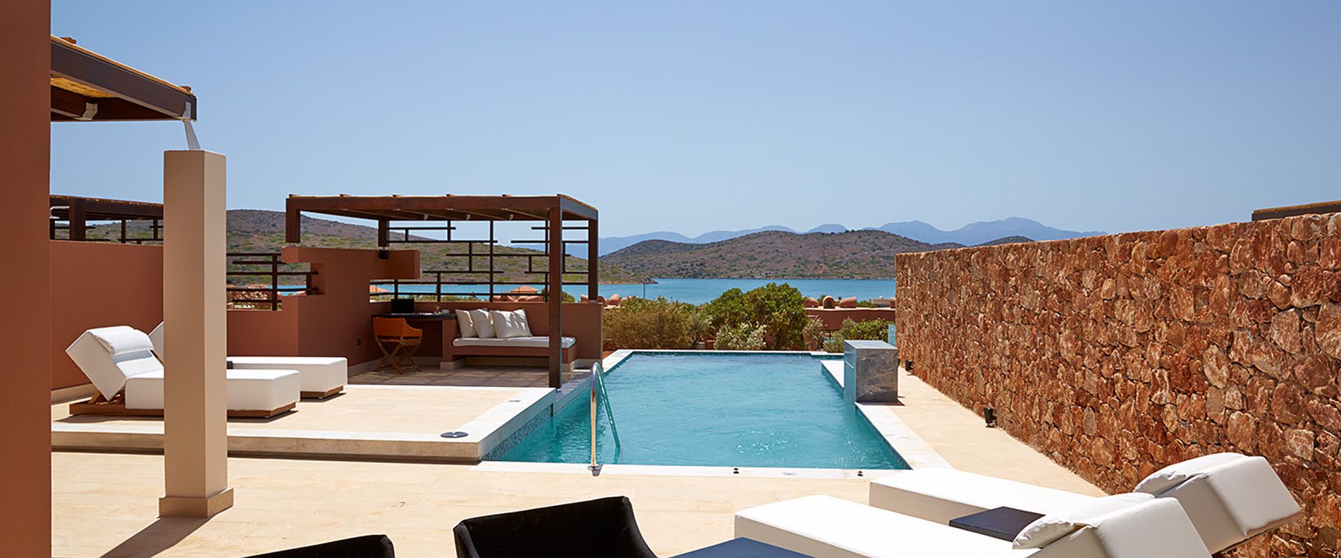 domes of elounda   luxury residence two bedrooms private pool   grece