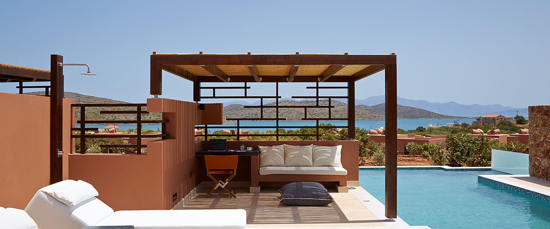 domes of elounda   luxury residence four bedrooms private pool   grece