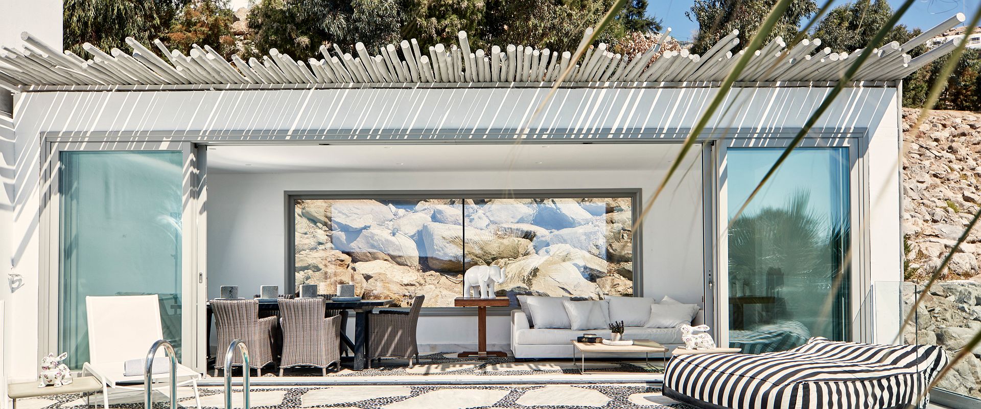 myconian imperial  executive suite pool   grece