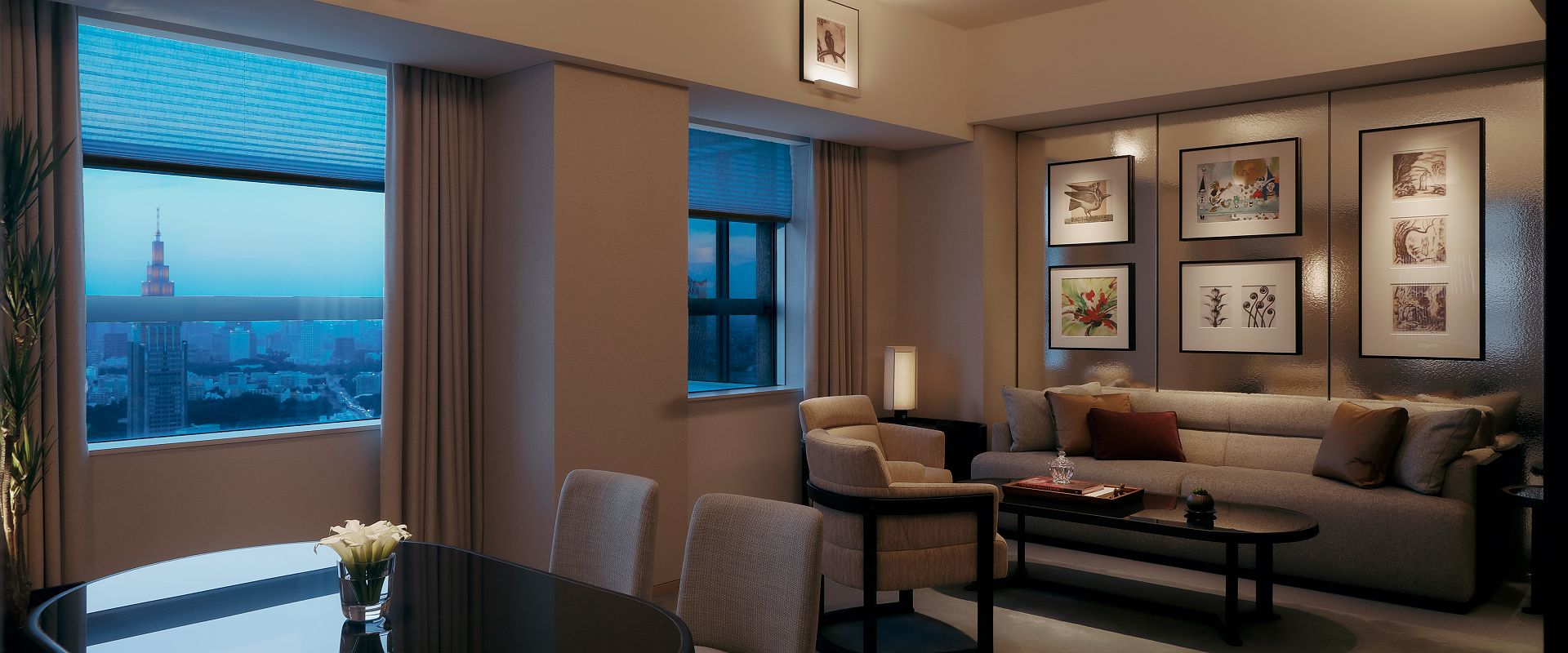 park hyatt tokyo   park deluxe suite   japon