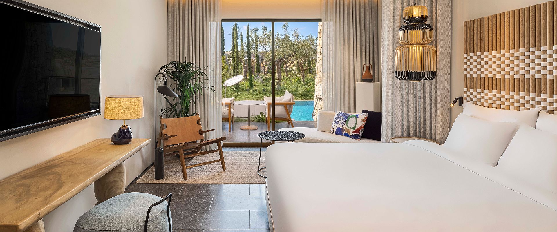 w costa navarino   premier infinity swim up king   grece 