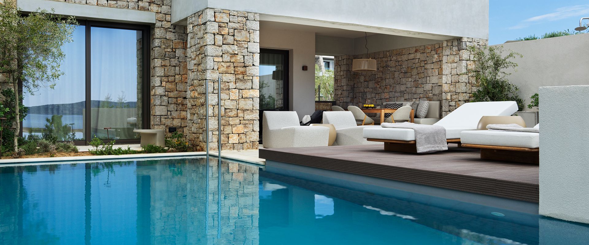 w costa navarino   w beachfront infinity 2 bedrooms   grece