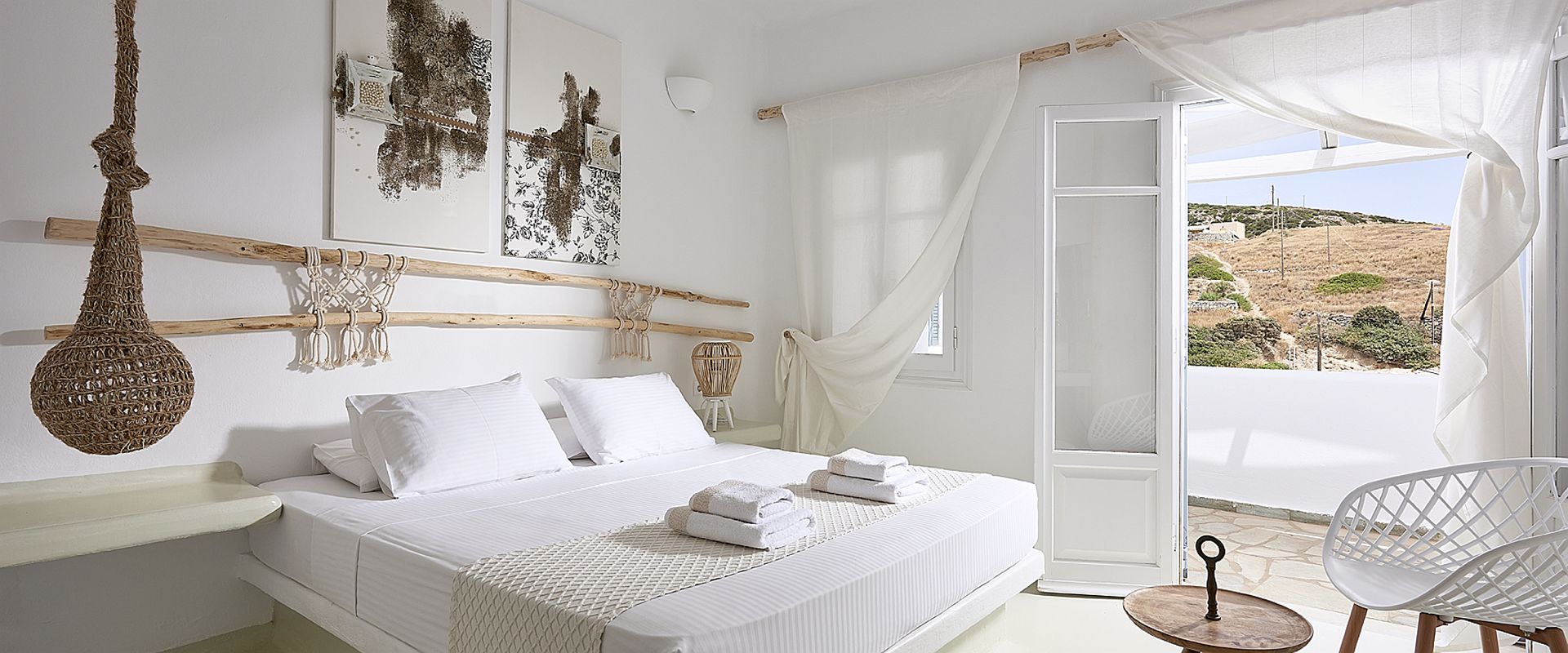 artemis seaside resort   deluxe double room garden view   grece 