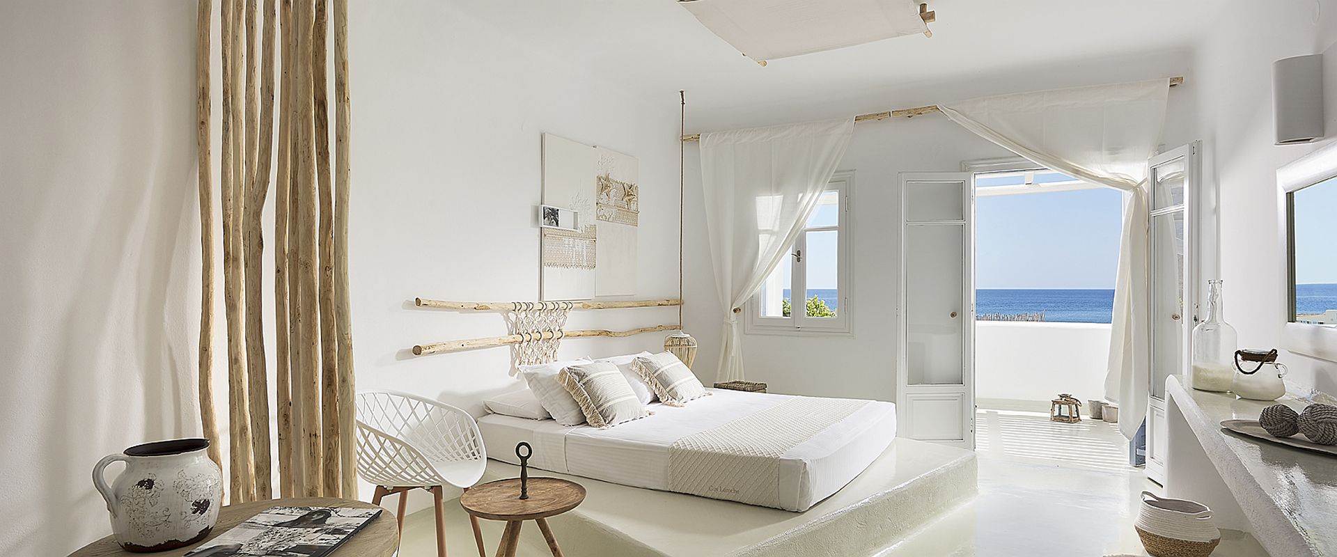 artemis seaside resort   deluxe double room sea view   grece