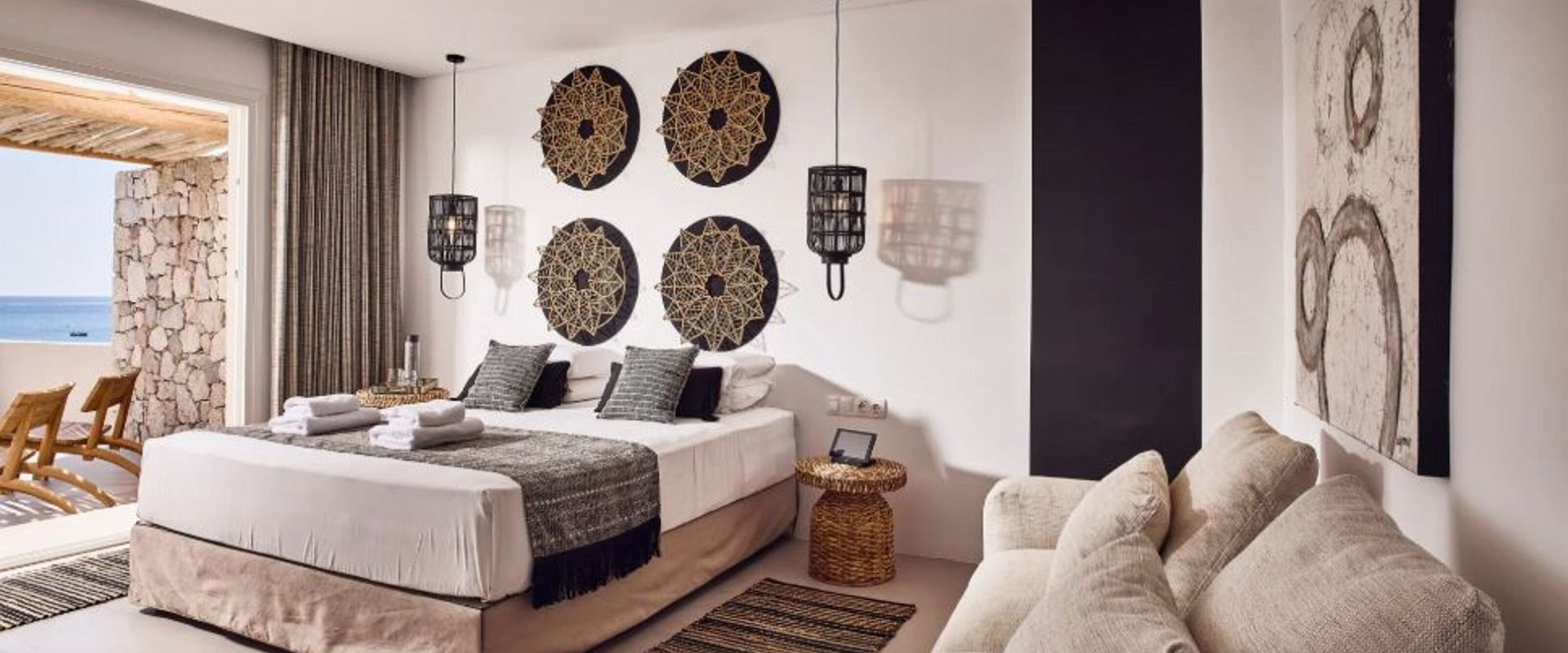 artemis seaside resort   luxury suite sea view   grece 