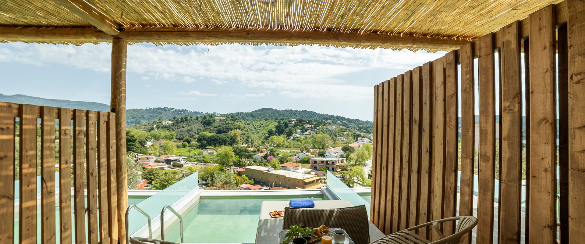   petra nera   executive room with pool   grece