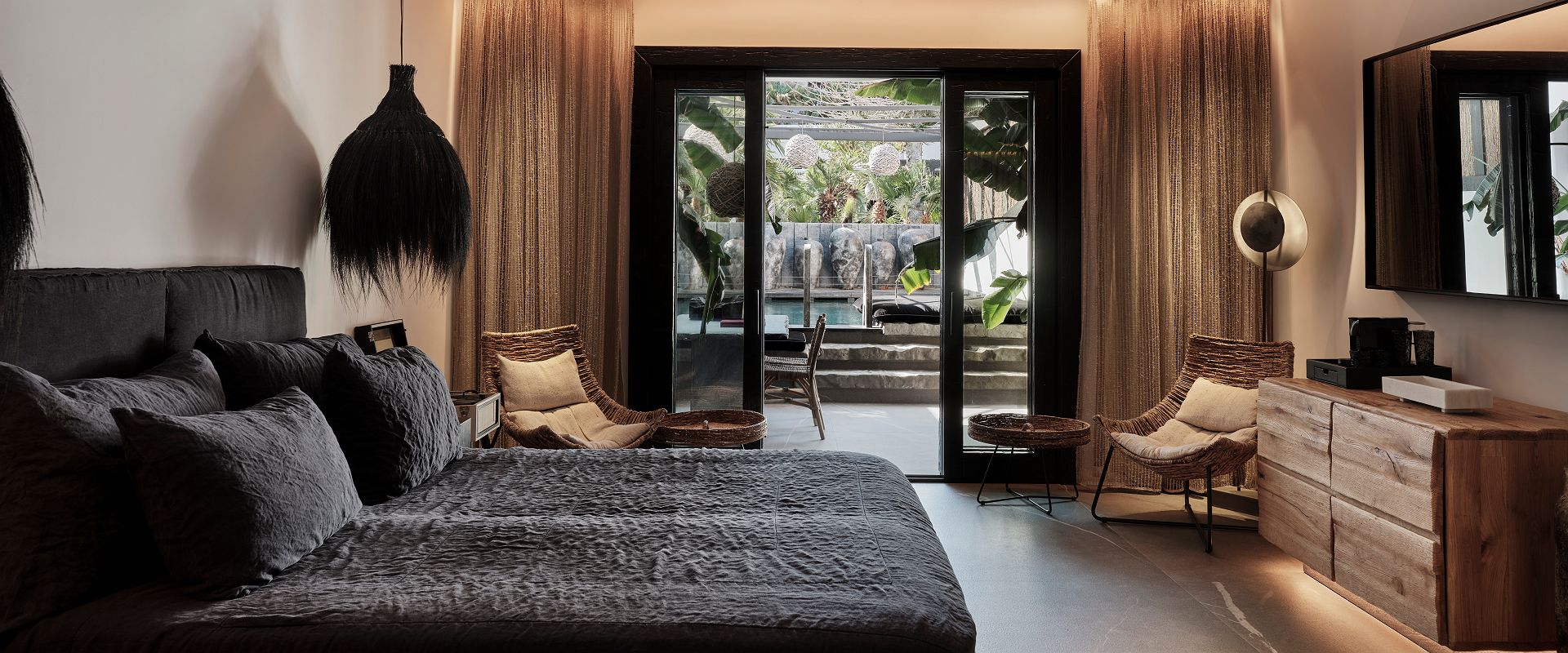 myconian o   nos with private pool   grece