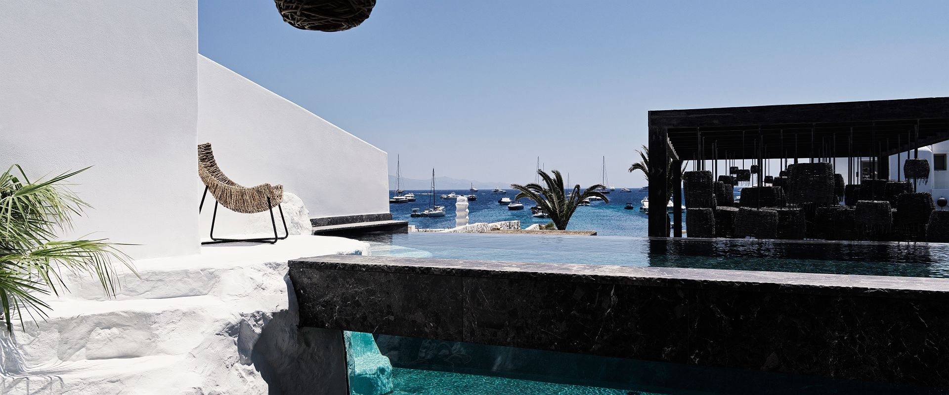 myconian o   the o suite with pool   grece 