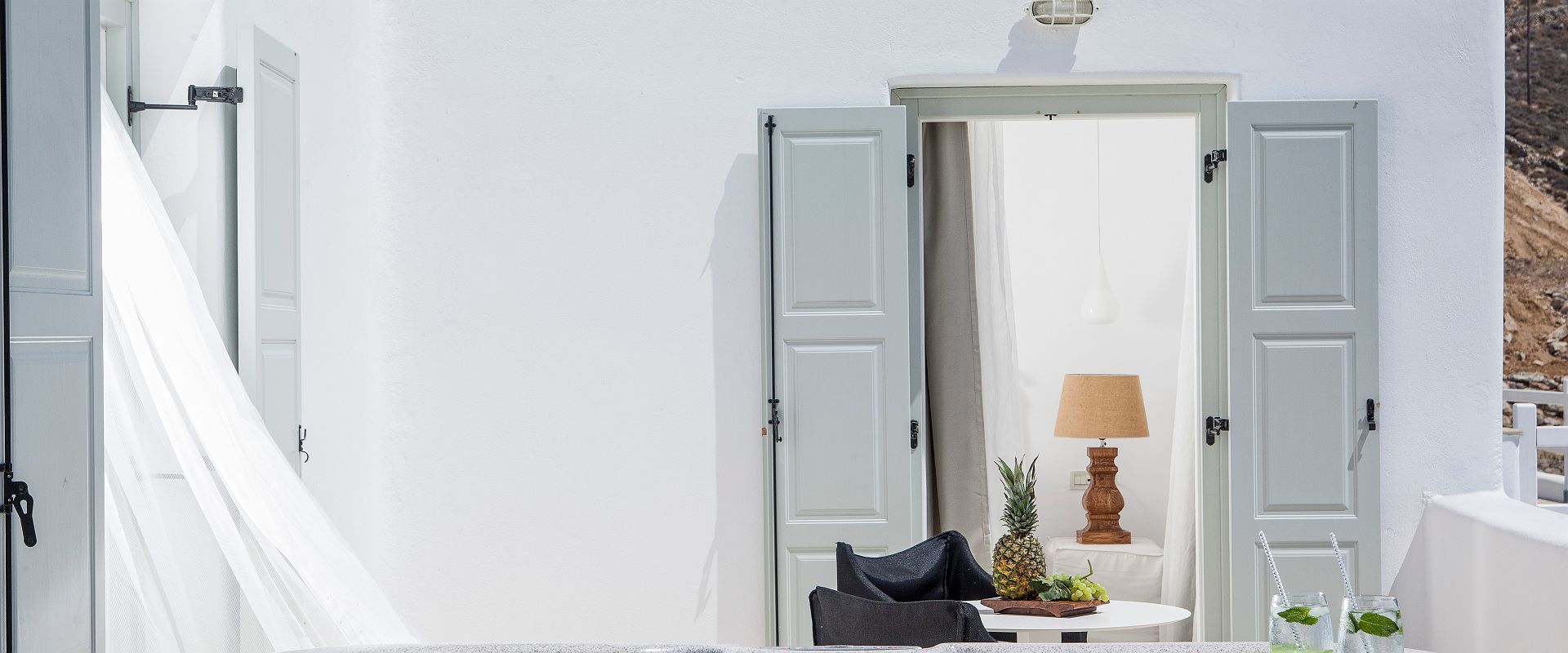   myconian villa collection   exclusive guestroom jacuzzi   grece