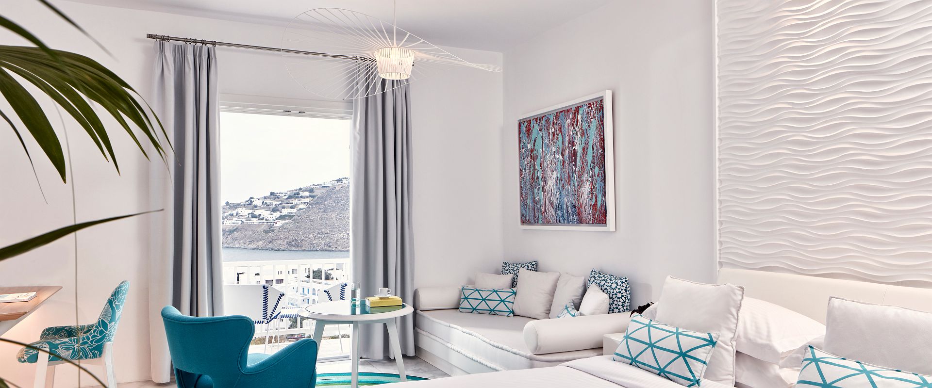 myconian ambassador   thalasssa suite with outdoor jacuzzi   grece