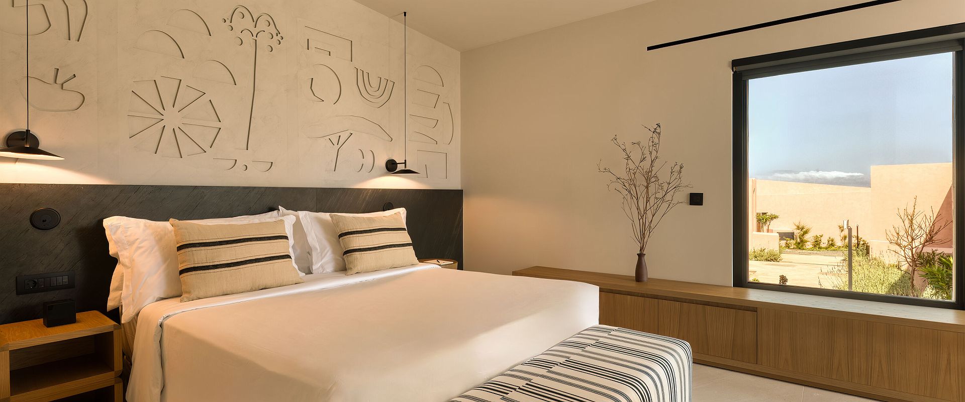 domes novos santorini   anesis bungalow   grece 