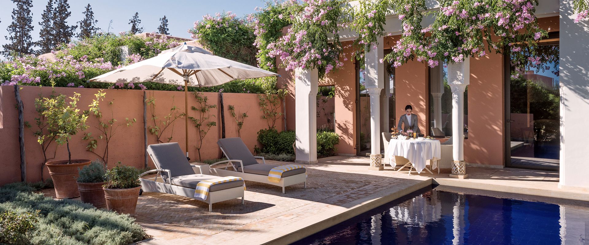 the oberoi marrakech   deluxe villa with private pool