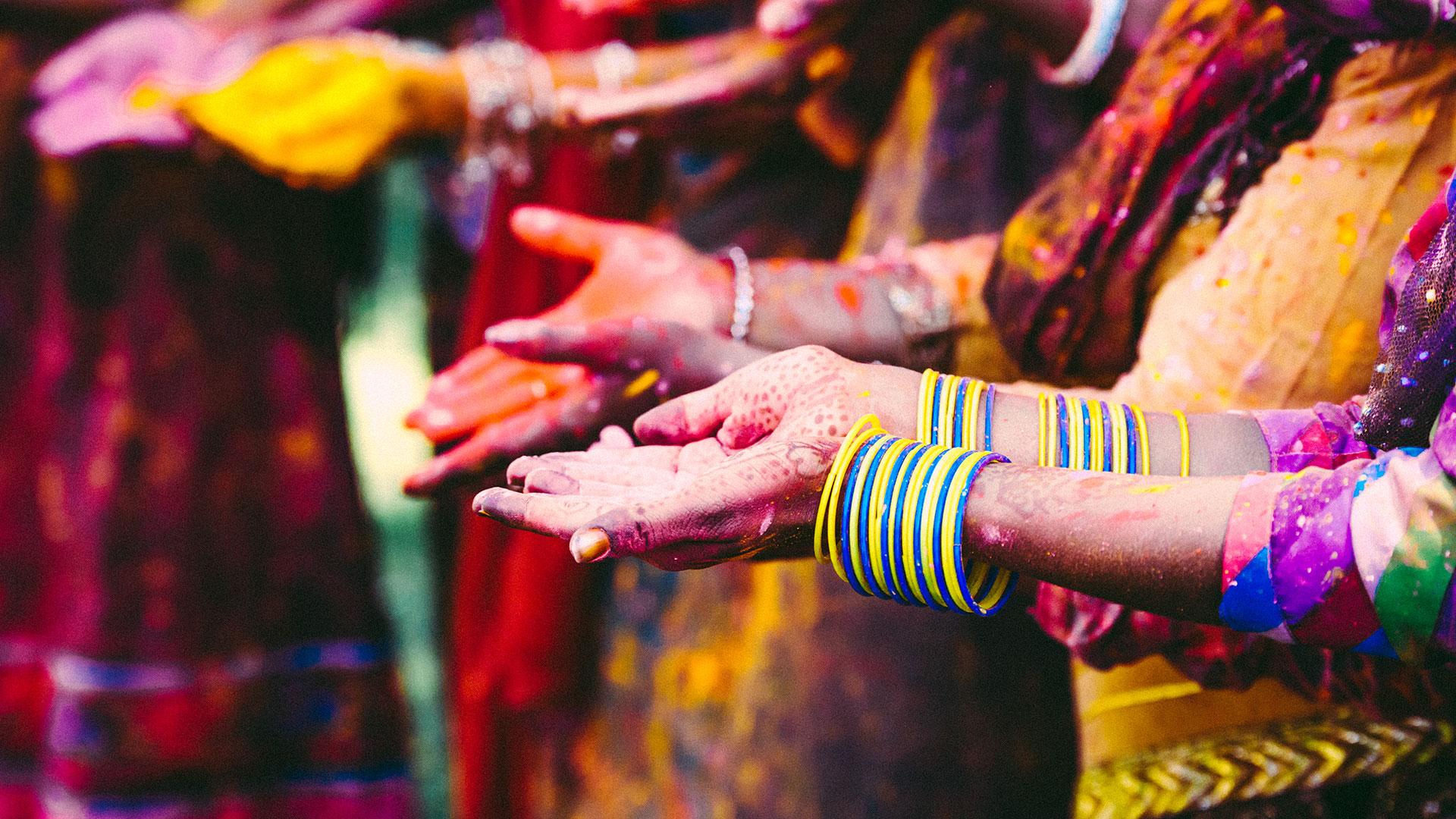 Holi, couleurs du Rajasthan