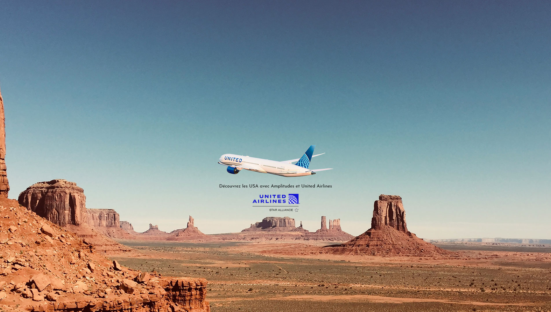 Découvrez les USA avec Amplitudes et United Airlines