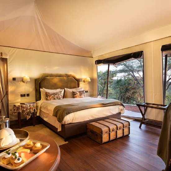 Camp de luxe