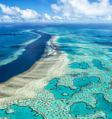 La côte Est et sa Grande barrière de Corail