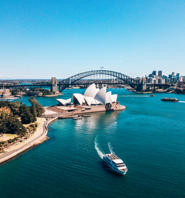 Les grandes villes (Sydney, Melbourne..) 