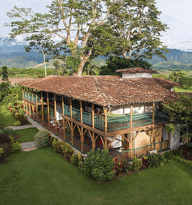 Hacienda café traditionnelle