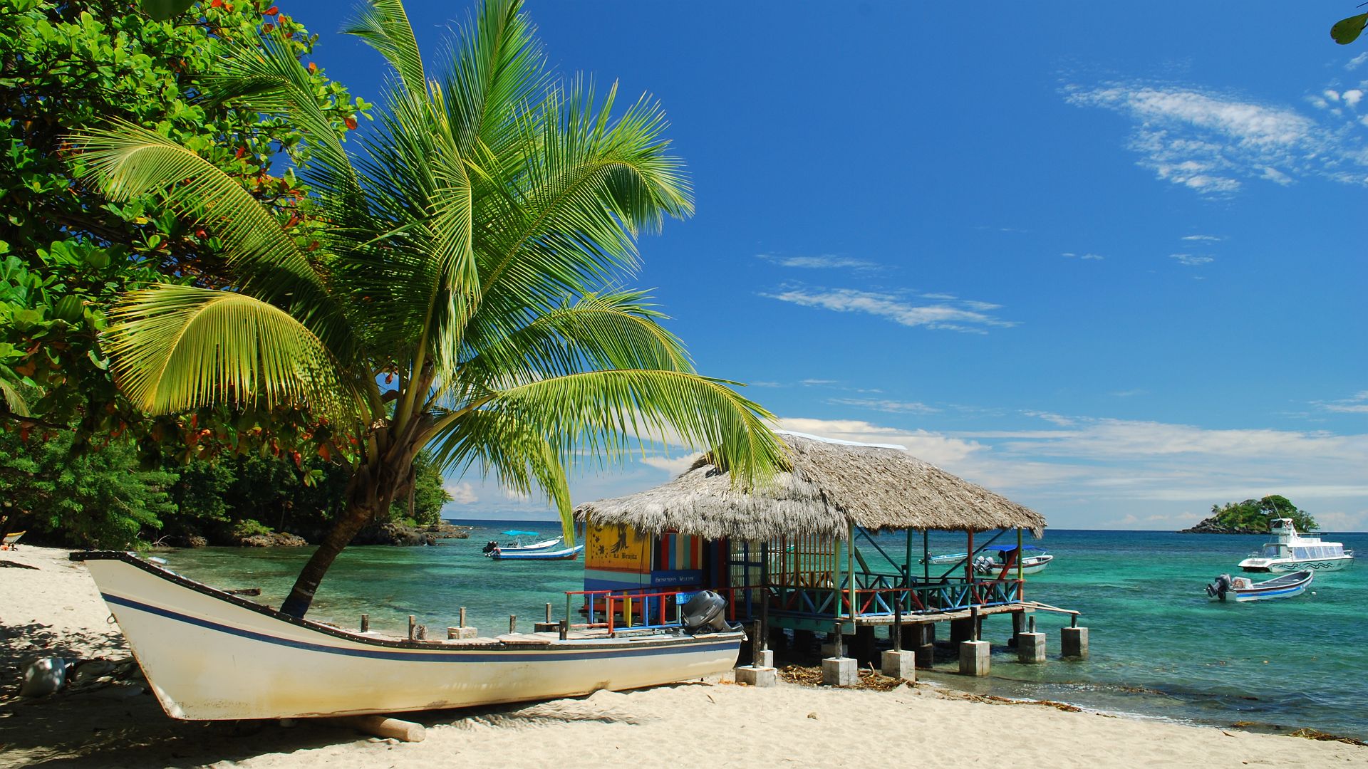 Capurgana, sur la mer des Caraïbes, Colombie