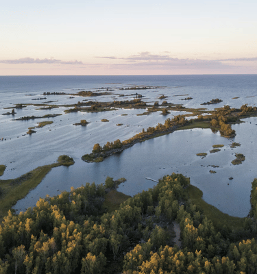La région des 1000 lacs