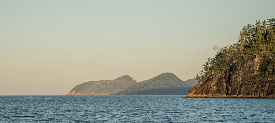 Une vue des îles indonésiennes