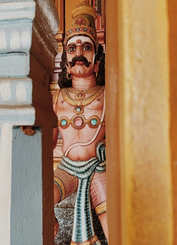 Temple hindou à Maurice