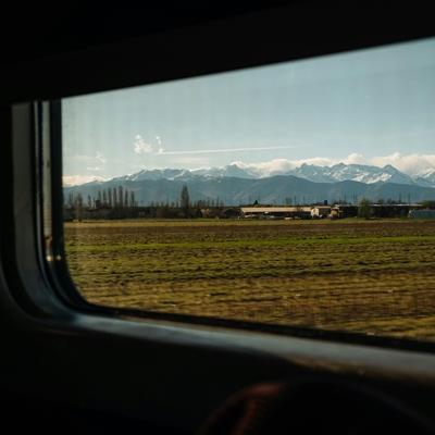 Chi va piano, va sano, en train de Milan à Florence