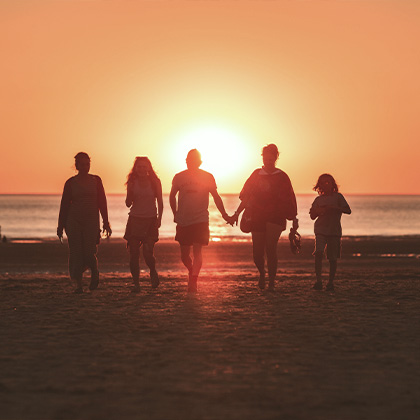 Avec des enfants