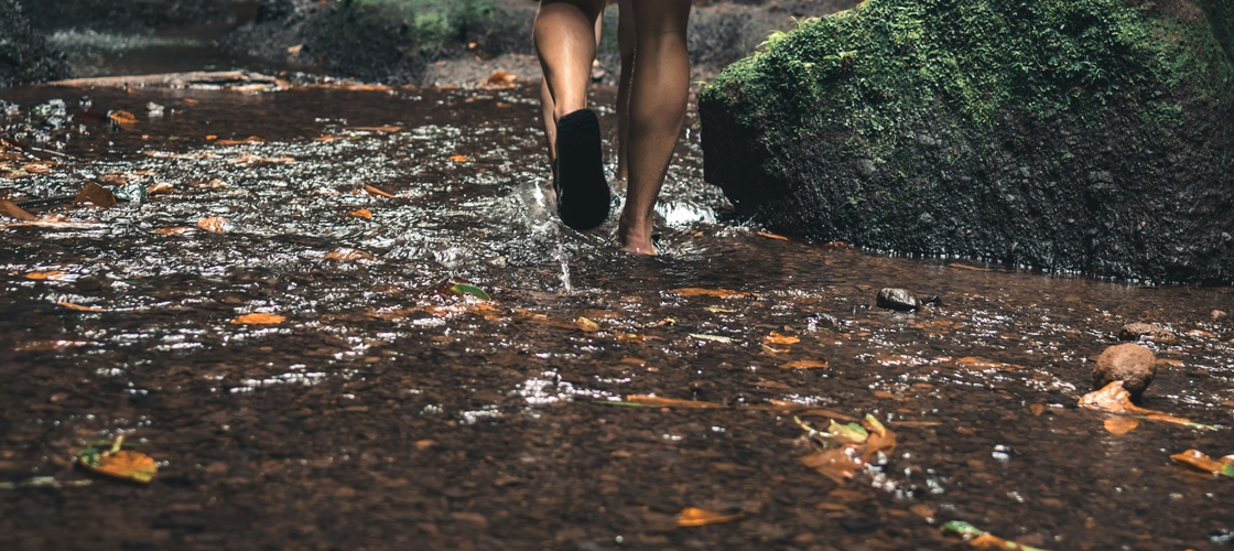 Marcher à Bali