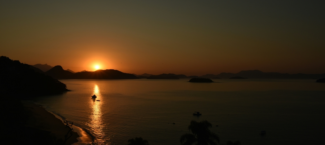 Coucher de soleil au Brésil