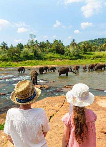 Sri Lanka avec enfants