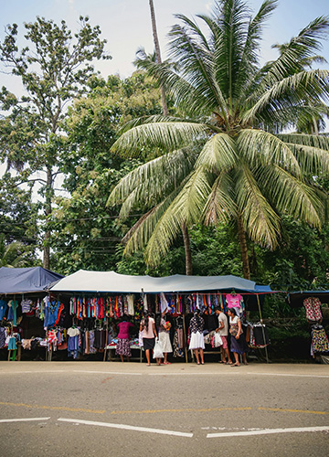 marché traditionnel sri lankais