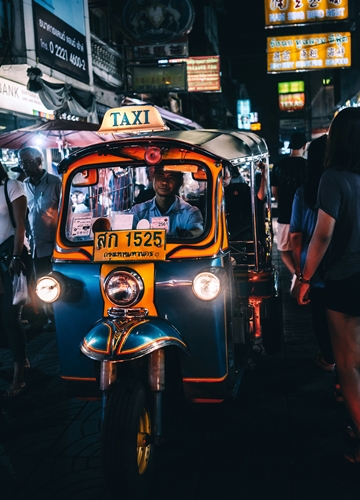 tuk tuk thailande
