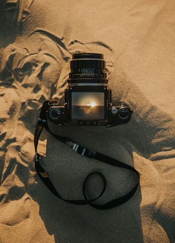 Appareil photo en Namibie