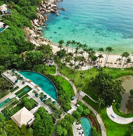 Séjour balnéaire au Banyan Tree Samui