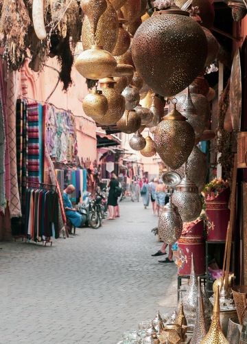 Souk marocain