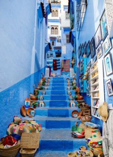 Chefchaouen bleu
