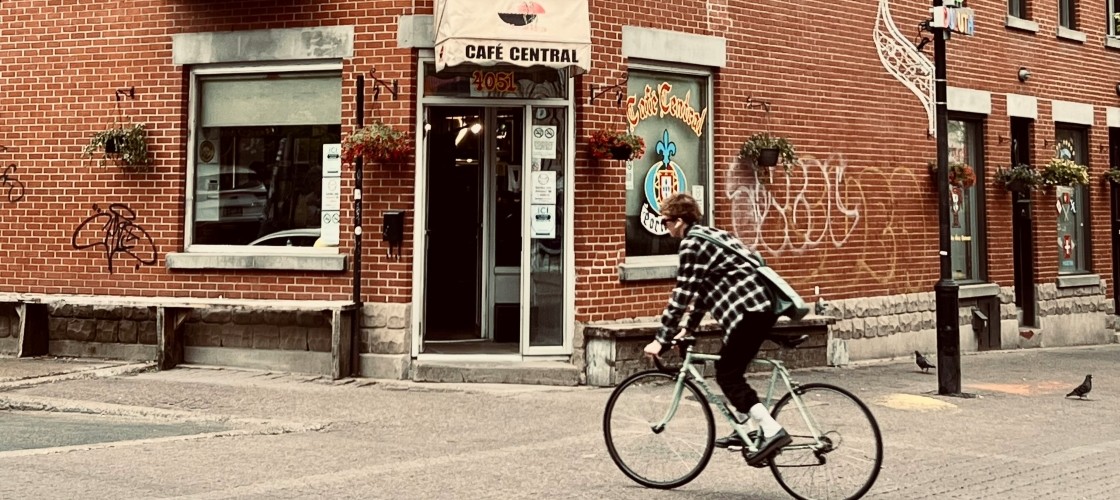 Un vélo à Québec