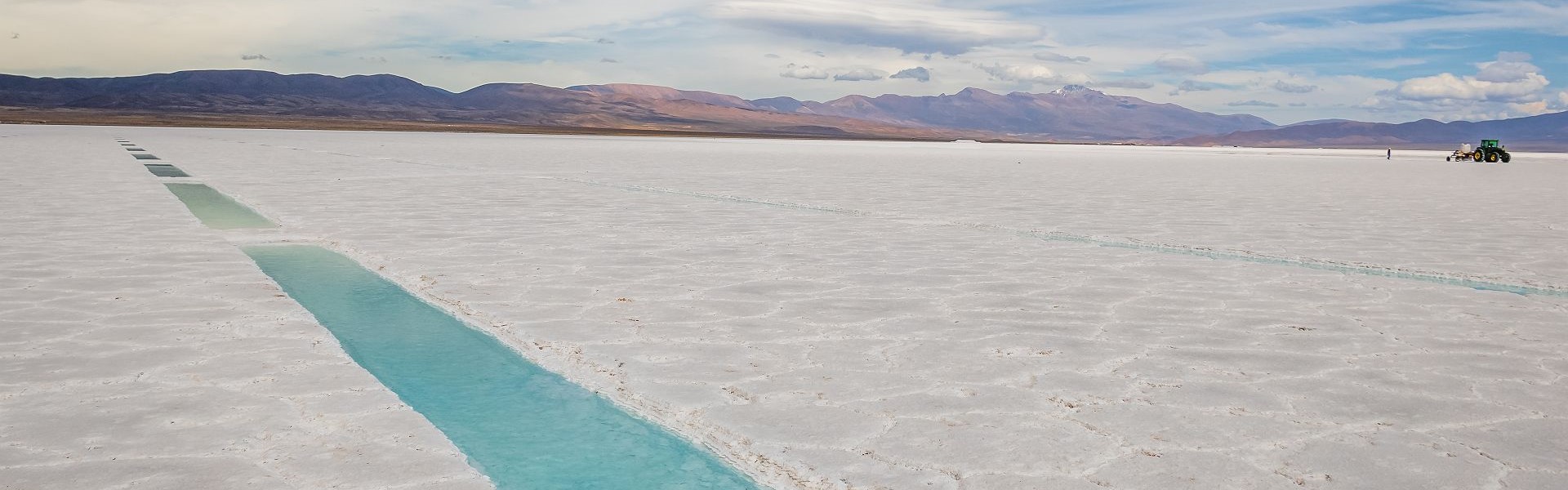 désert de sel de salinas grandes dans la province de jujuy au nourd-ouest de l'argentine