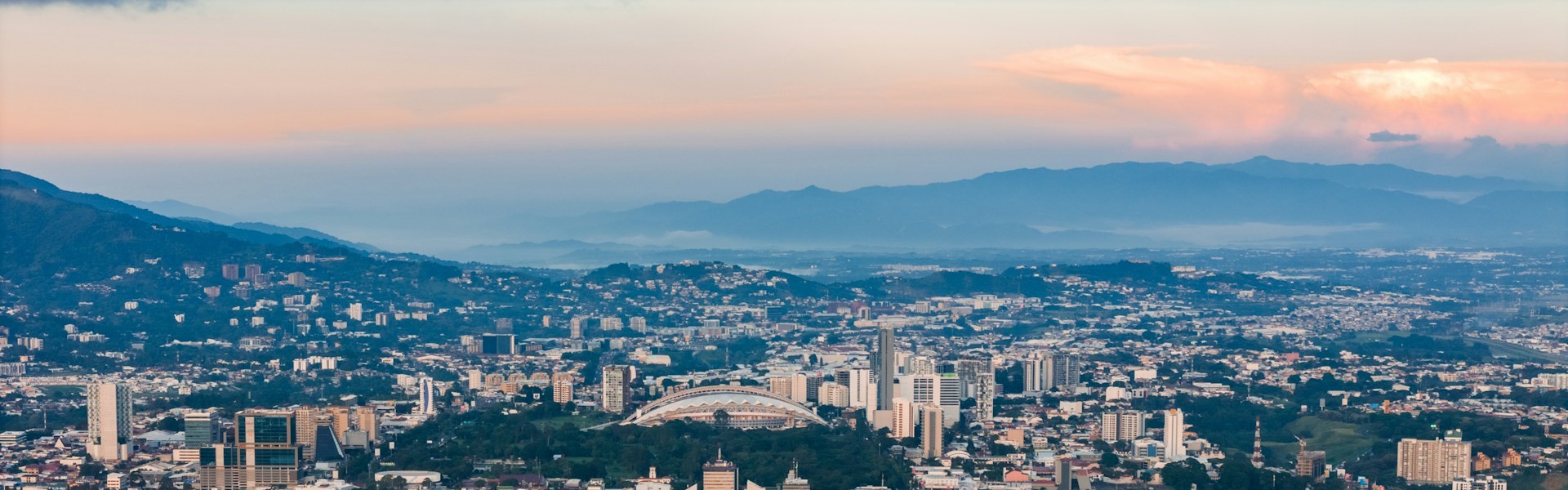 ville de San José à l'aube