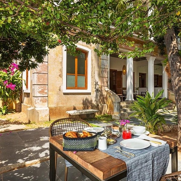 séjour à la villa pondichery