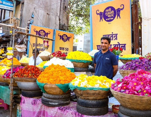 marché de chinnar bazaar à tiruchchirappalli au tamil nadu en inde