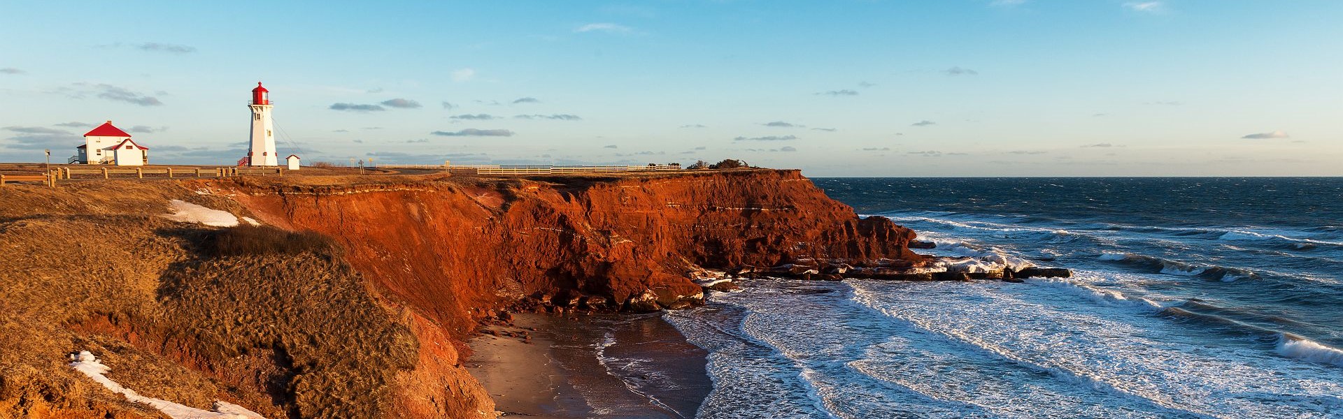 île du havre aubert dans les iles de la madeleine québec