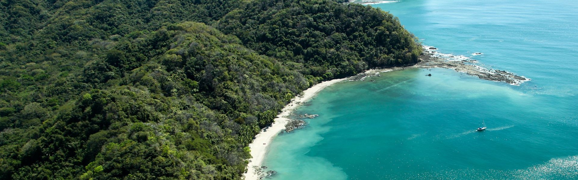 ballena bay sur la péninsule d'osa