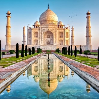 agra et taj mahal spot inde du nord