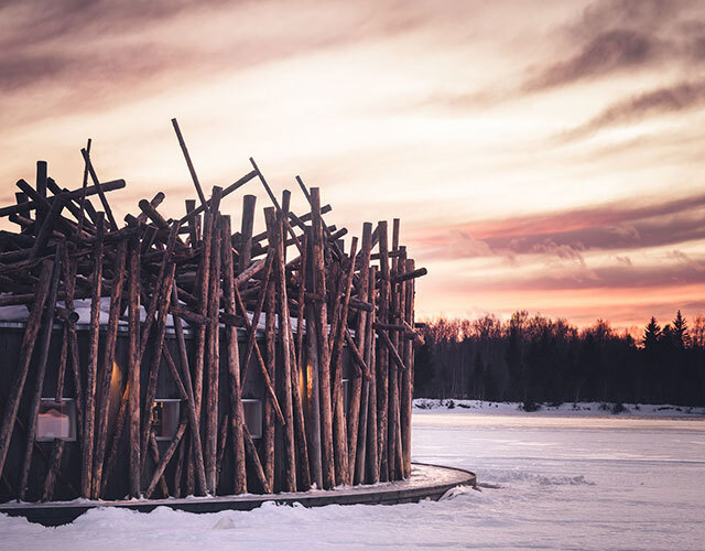 theme aurores boreales adresse arctic bath daniel holmgren