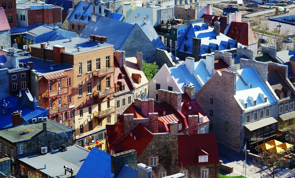 centre ville de québec province de québec
